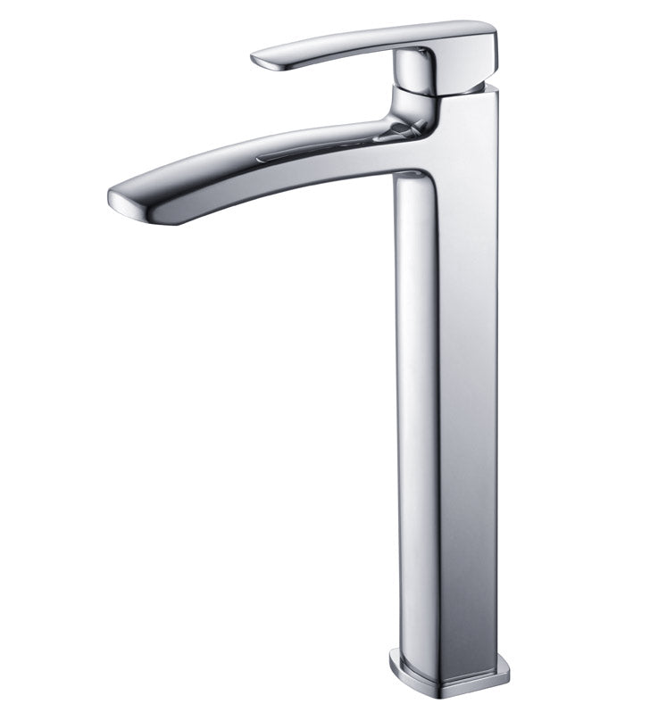 Fresca Fiora Single Hole Vessel Mount Bathroom Vanity Faucet - Chrome FFT9162CH - G&G Home Luxe